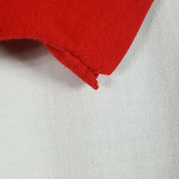 Vtg 80s Wilcox 87 Reunion T-Shirt M Red California - Picture 7 of 9